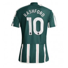 Manchester United Marcus Rashford #10 Bortatröja 2023-24 Korta ärmar